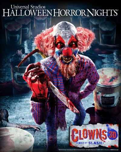 Universal Studios Hollywood Clowns 3D